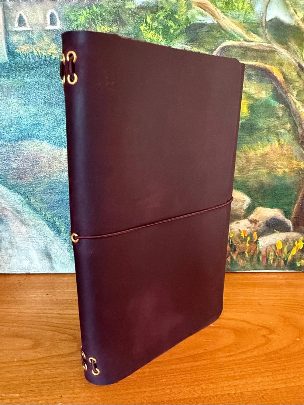 Handmade Leather Traveler's Notebooks A5 - Louise Carmen Style